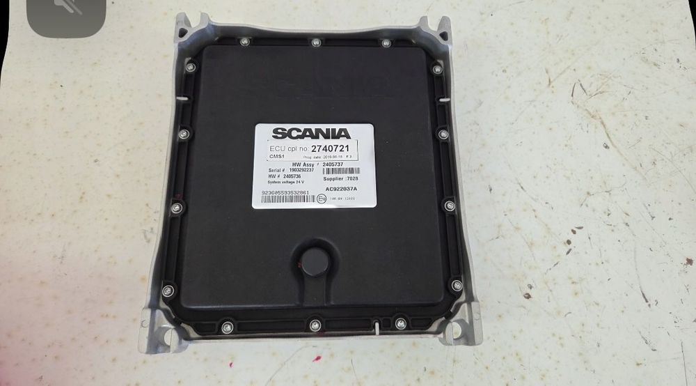 kaseta moduł sterownik silnika cms1 scania r 2405737 2740721 nowa