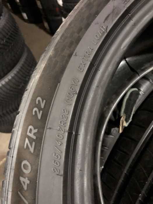 265/40/22 R22 Michelin Pilot Sport 4S 4шт нові