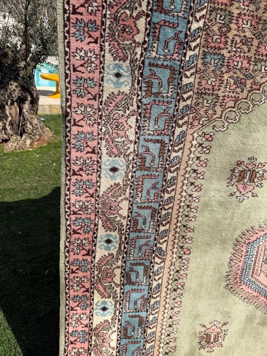 Kaszmirowy wełniany dywan r.tkany Marocco Maroko 290x200 WYPRZEDAŻ -70%