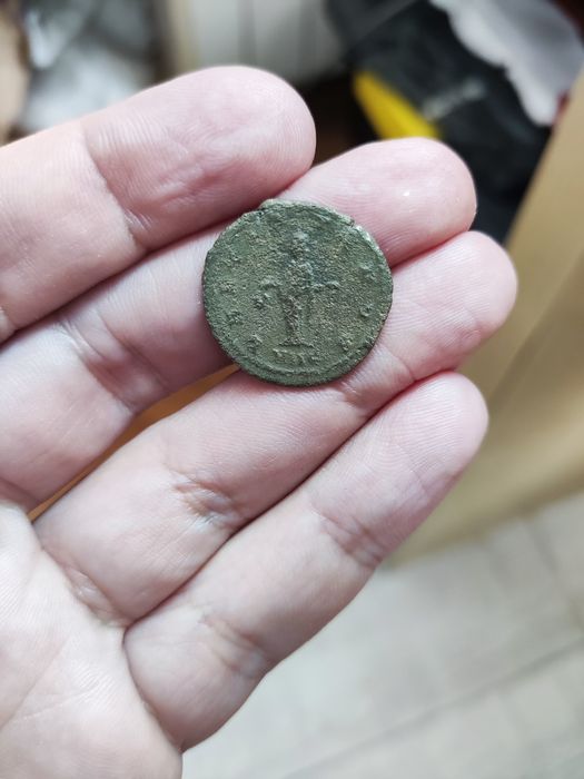 Duas moedas romanas de Galieno