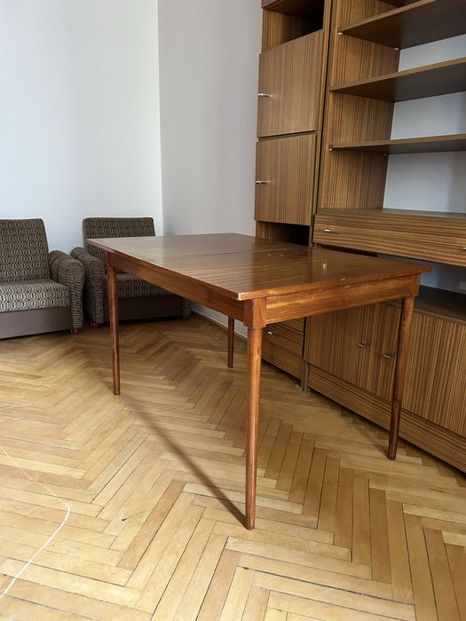 stół rozkladany patyczak PRL