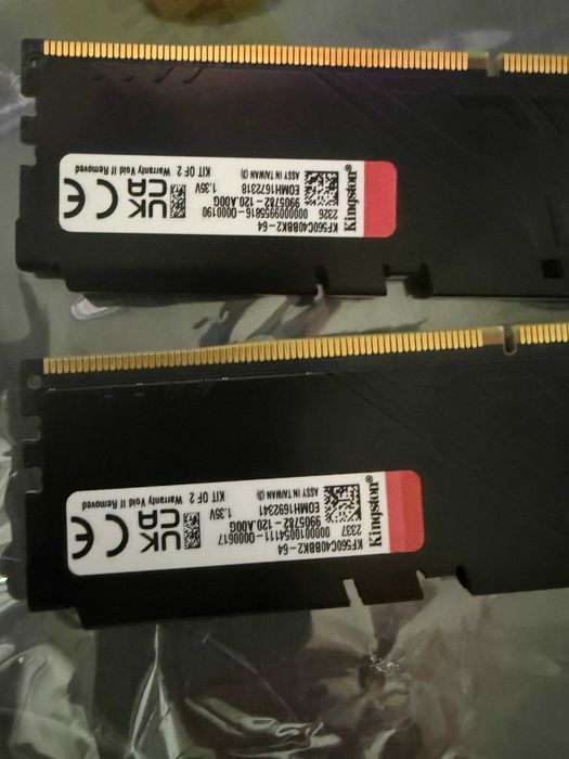 Pamięć RAM DDR5 Kingston FURY Beast 64GB (2x32GB) 6000MHz CL40 DIMM