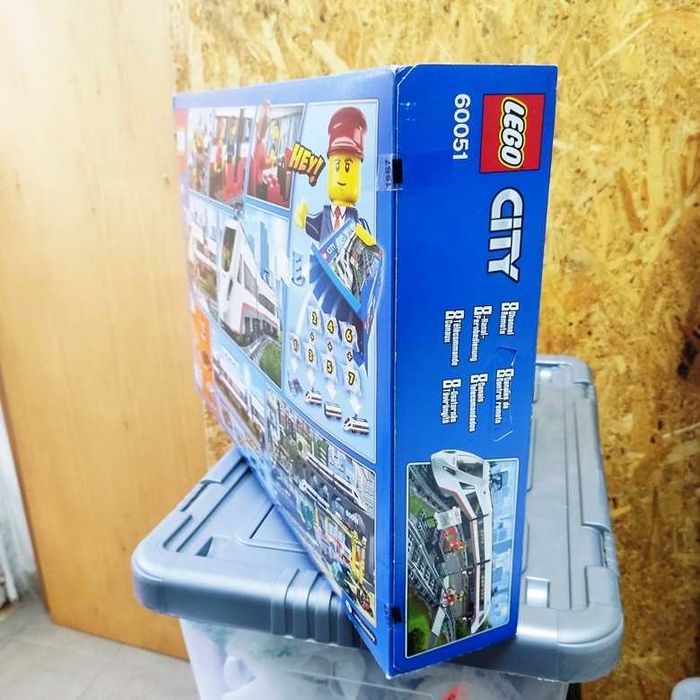 Lego City 60051 Comboio passageiros de alta velocidade Novo lacrado