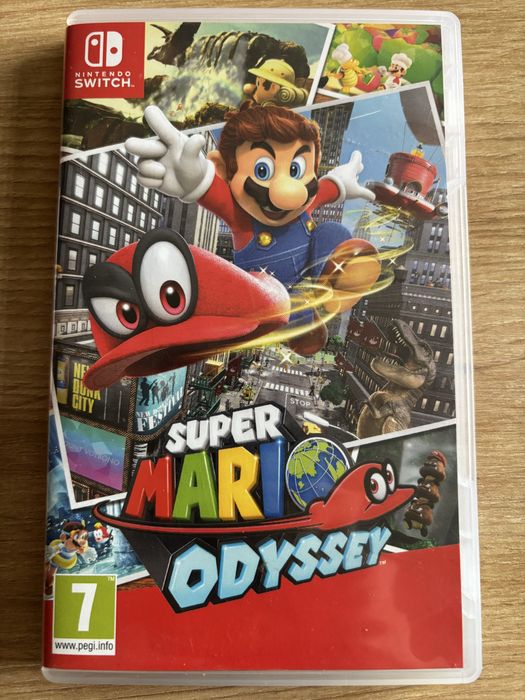 Gra Nintedo Switch Super Mario Odyssey możliwa wymiana na Galaxy 1+2