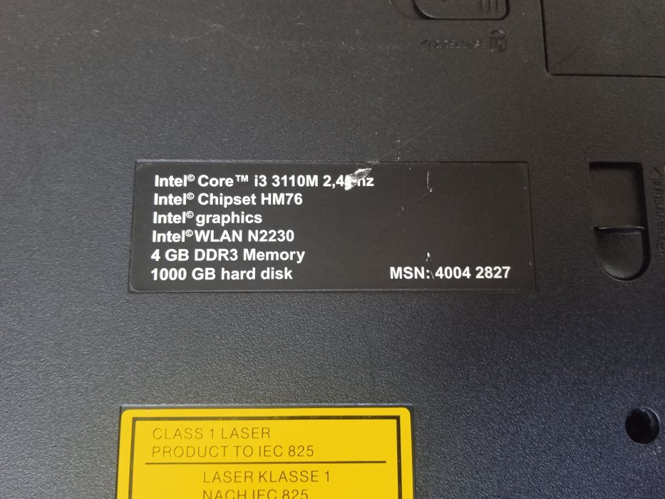 Laptop medion AKOYA E6232