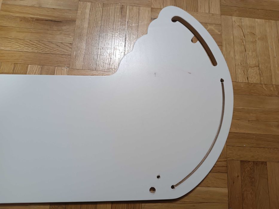 Drewniany wózek dla lalek Ecotoys w serduszka