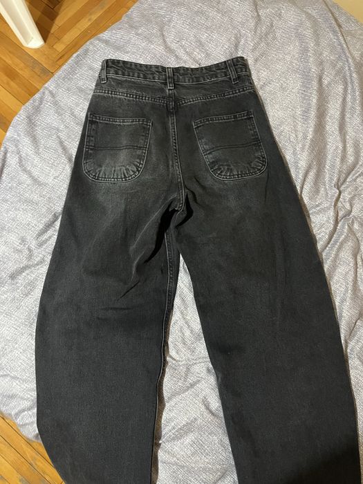 Джинси baggy темно сірі