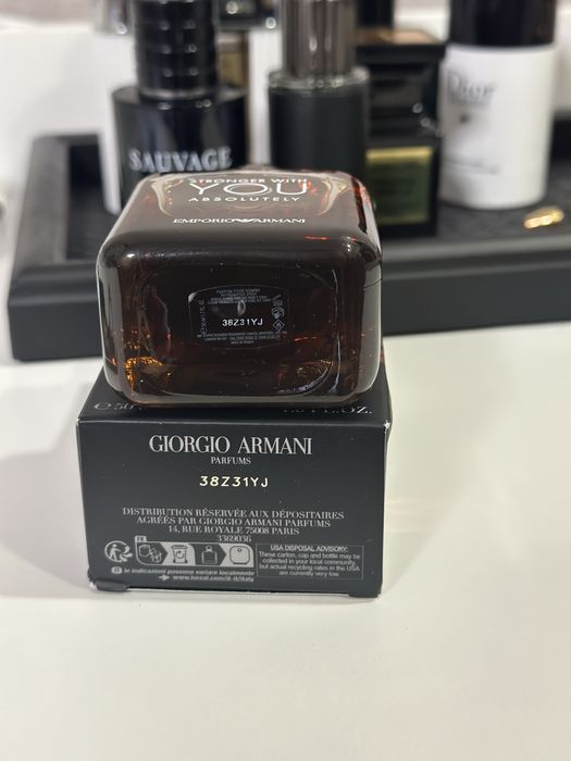 Armani stronger with you absolutely 50 ml оригінал