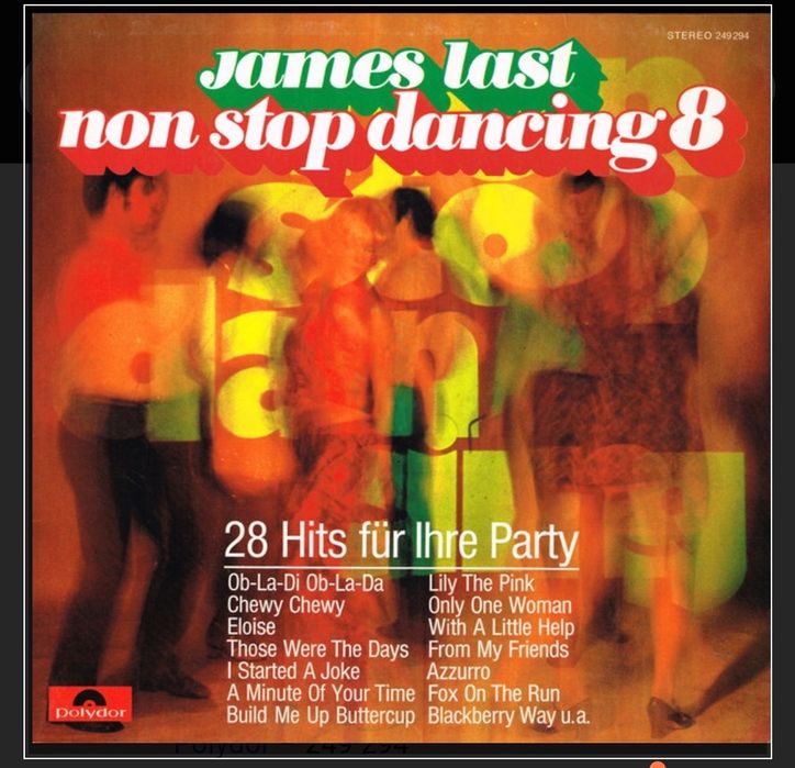 Disco de vinil - James Last - Non Stop Dancing 8