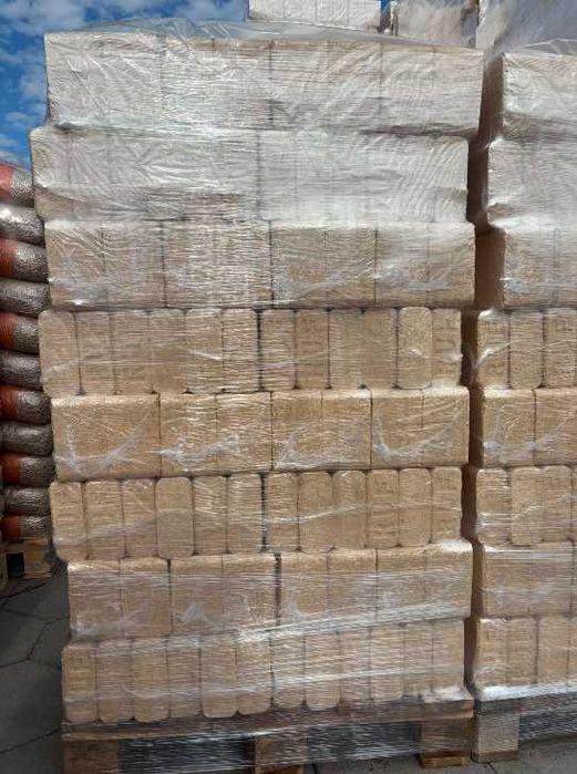 Brykiet drzewny - kostka RUF - 10kg - 16,65 zł / paleta 1'598,40 zł