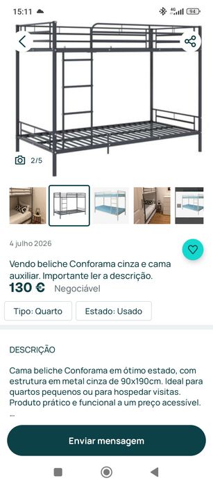 Cama de bom estado