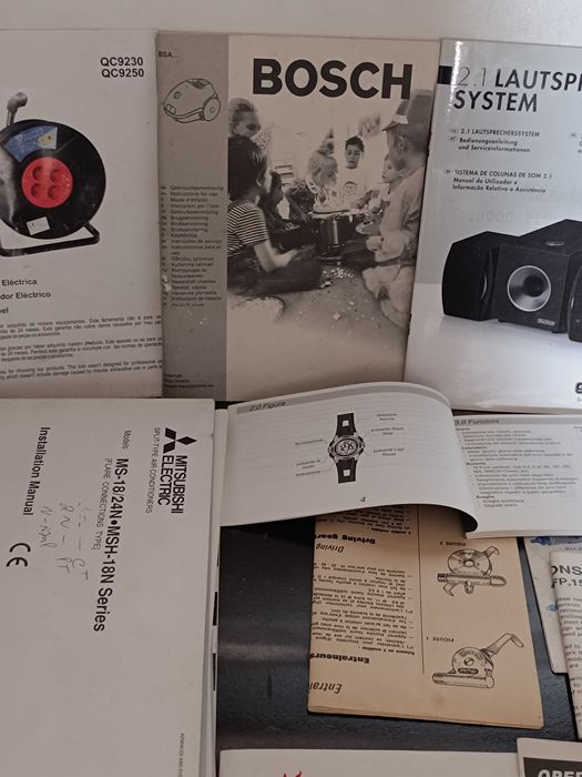 Conjunto de Manuais variados