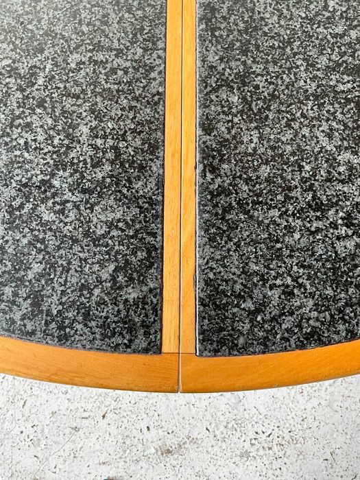 Stół rozkładany z granitowym blatem lata 70 80 vintage