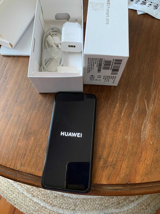 Huawei P Smart 2019 + caixa + pelicula + capa