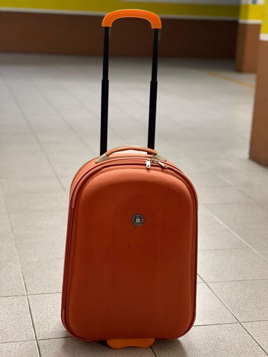 Mala de viagem rígida Laranja