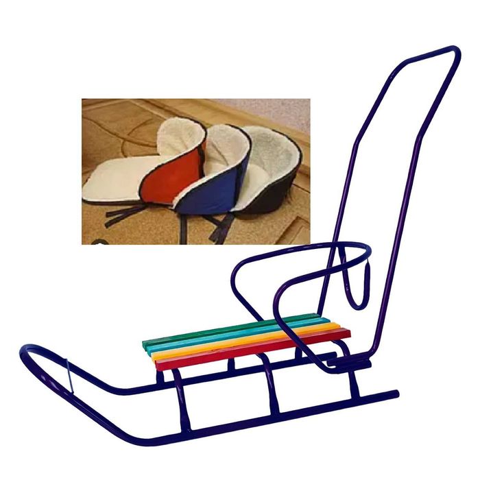 Санки зі складу НАВАНТАЖЕННЯ ДО 120 КГ
Є ДОСТАВКА !!!