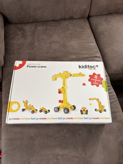 Дитячий конструктор Kiditec 1114 Multiset 900 ел