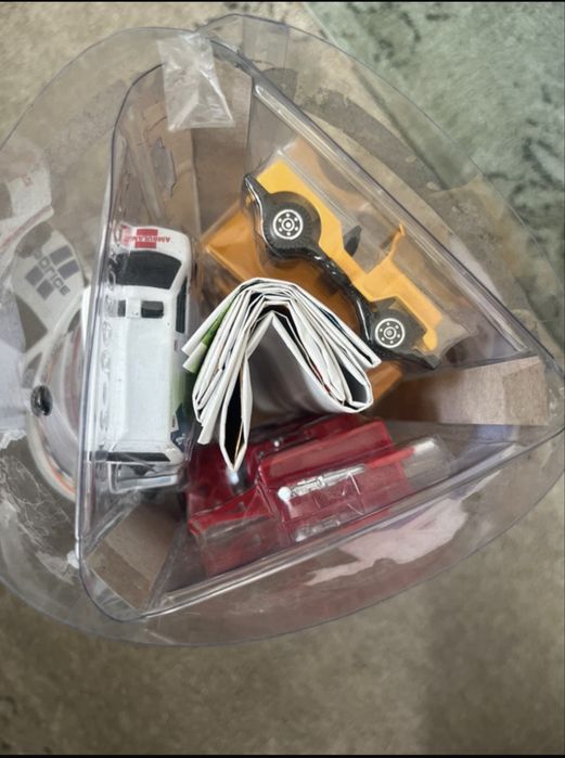 Conjunto de carrinhos de brincar