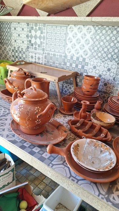 Conjunto Loiça de barro