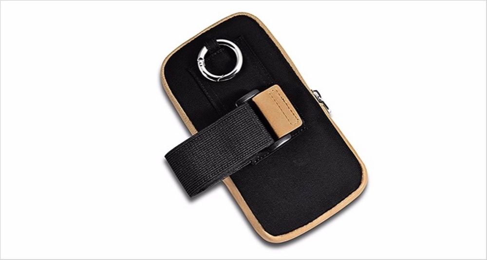 Carteira em pele genuína