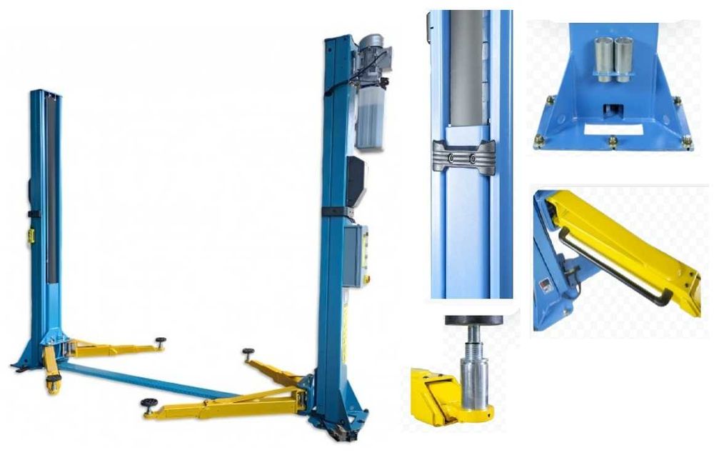 Podnośnik dwukolumnowy castex automatyczny QJY 4.0-D6APRO 380v 4 tony