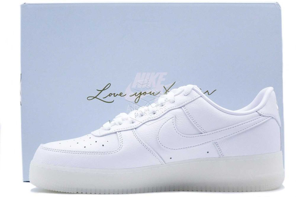 Nike AIR FORCE 1 Low Drake NOCTA Certified Lover Boy White Cobalt Tint – Buty | CZ8065–101