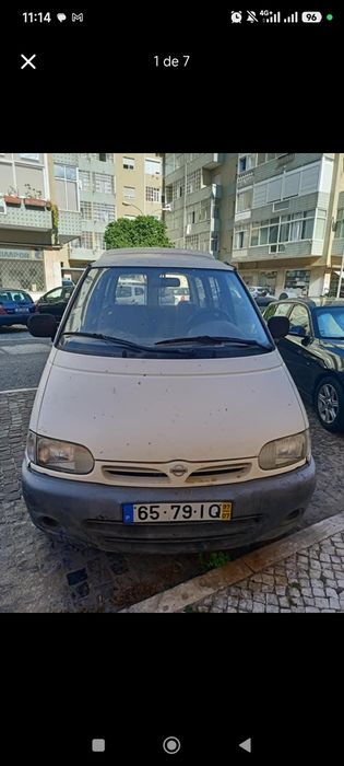 Micro bus Vannet Nissan 97 avariada junta.