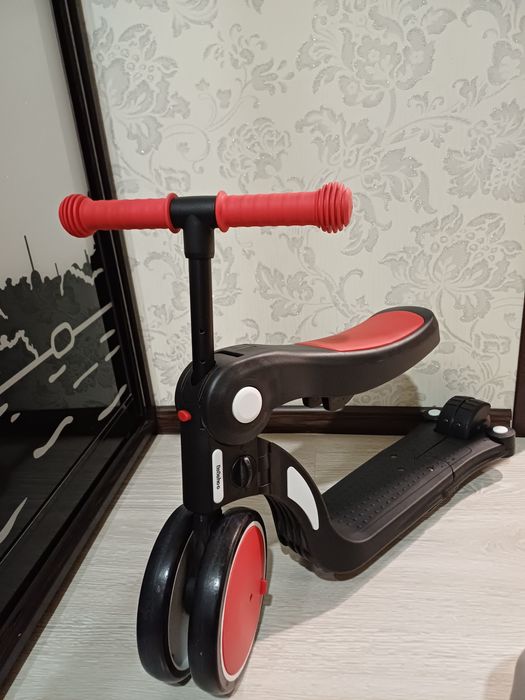 Дитячий трансформер BEBEHOO 5в1: біговел, самокат, велосипед