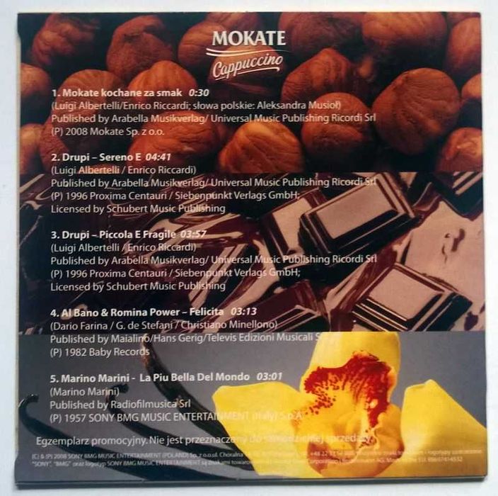 CD Drupi Al Bano Romina Power Marino Marini Mokate NOWA