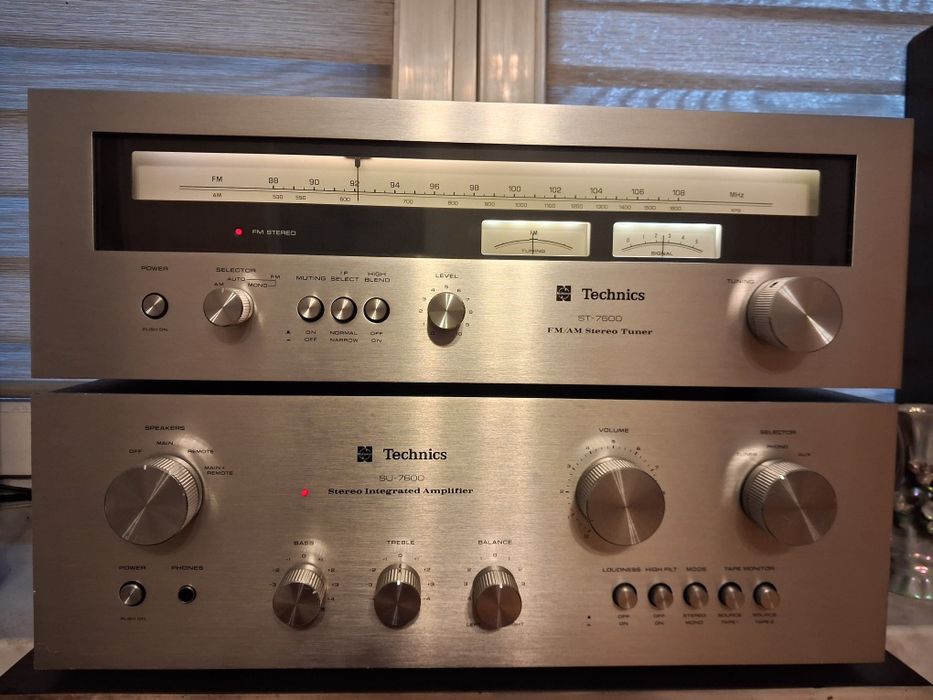 Wzmacniacz stereo Technics SU -7600 tuner ST -7600