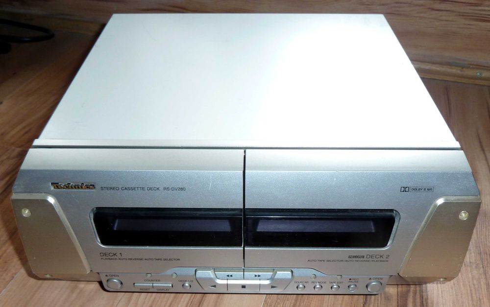 Technics RS-DV280 magnetofon 2 kasetowy Made in Japan - TYLKO Wrocław
