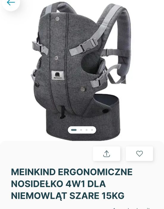 Nosidełko  ergonomiczny