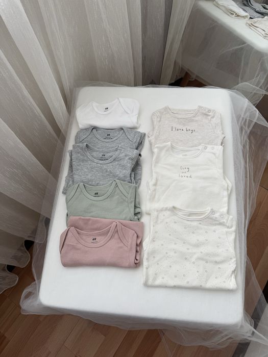 Бодіки Зара/HM 62/68/74/80/86/92 p