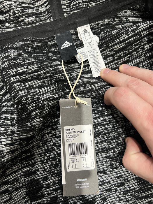 ADIDAS (S) Icon Jacket K-Way мужская ветровка оригинал  kn новая черна