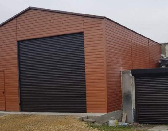 Garaż z dachem dwuspadowym pod różne wymiary , pomiar przy zamówieniu