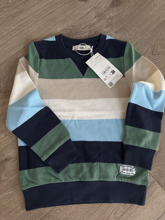 Sweterek w paski 110