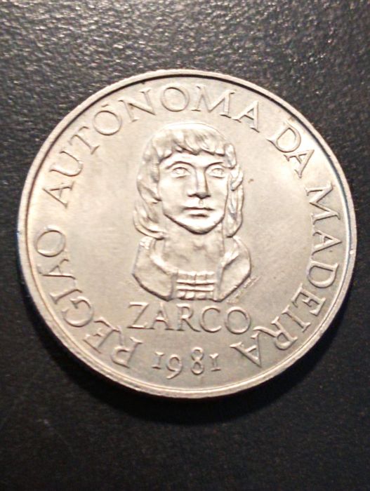 25 escudos 1981 -Zarco -Região Autónoma da Madeira -Portugal - Soberba