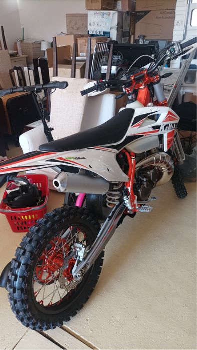 Mota de enduro 250cc kamax 2 tempos ktm exc