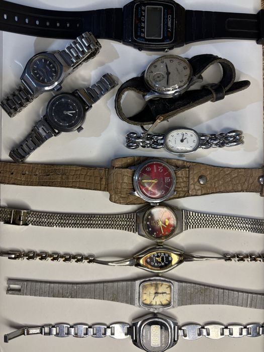 Механизмы ссср. Циферблат луч.Запчасти к часам ссср. Ракета/полет/луч