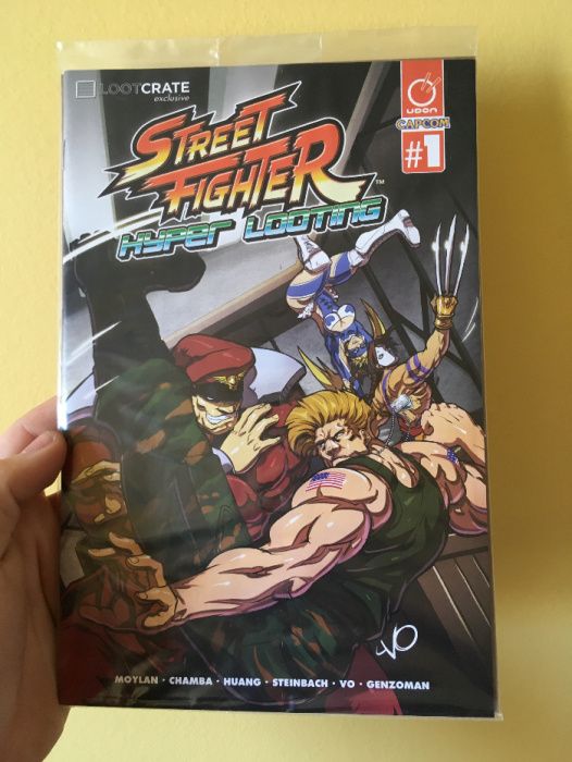 Street Fighter Hyper Looting Capcom #1 Exclusivo Loot Crate