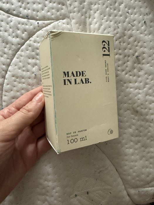 Perfumy made in lab 122
