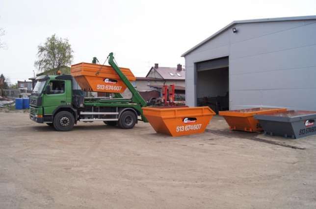 Kontener na odpady BDO wynajem kontenera wywóz gruzu śmieci zsyp