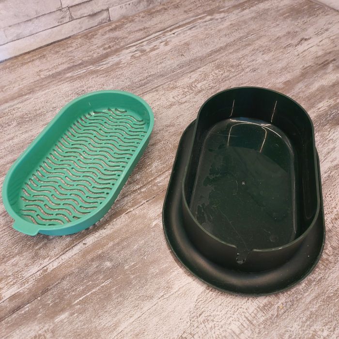 Pojemnik doniczka Na owies rzeżuchę zioła uprawa wodna