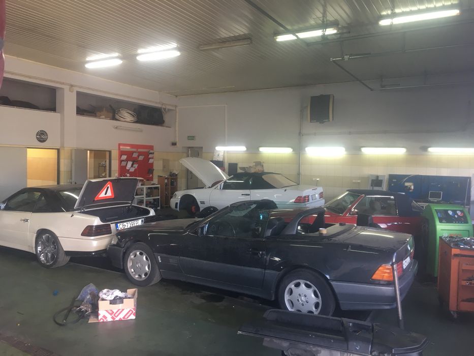 Mercedes sl 129 silnik 3.0 24v