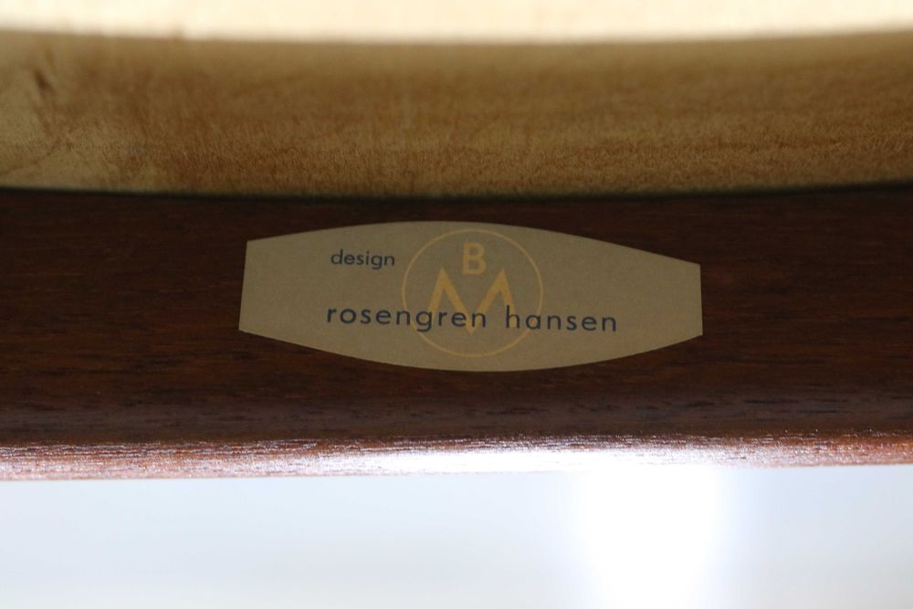 Cadeiras Henry Rosengren Hansen em teca | mod. 39 | Brande Mobelfabrik