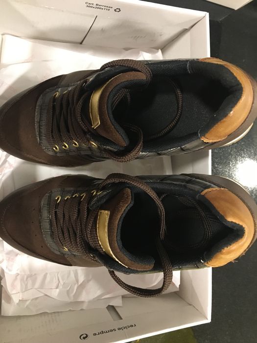 Ténis seaside castanhos NOVOS