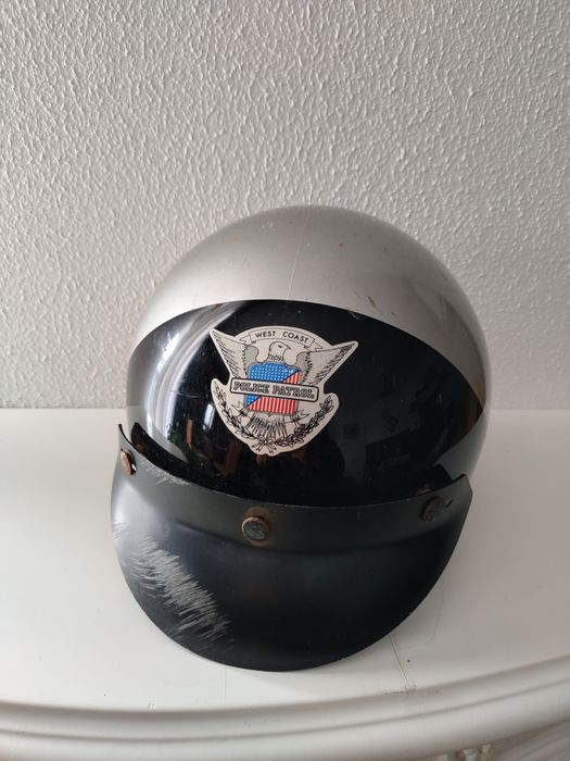 Capacete de moto Polícia Police Patrol West Coast