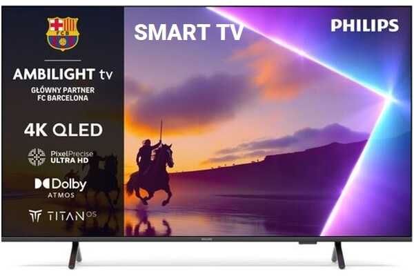 Telewizor QLED PHILIPS 43PUS8560/12 UHD 4K Smart TV Ambilight x 3