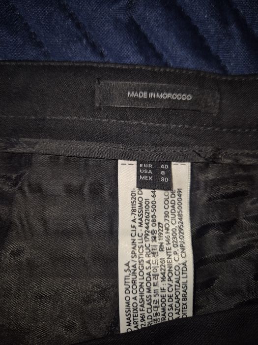 Spodnie garniturowe damskie Massimo Dutti