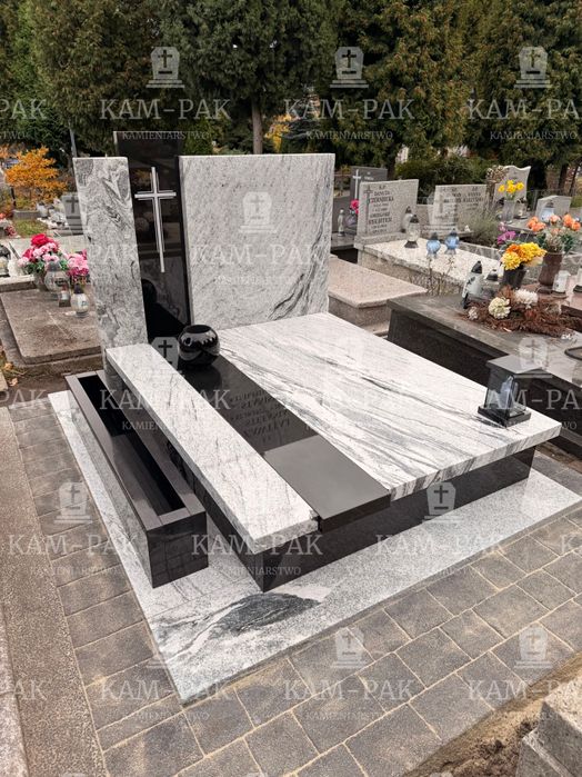 NAGROBKI POMNIKI od 3500zł/Raty!!!/Montaż,Napisy,Wazon w cenie‼️